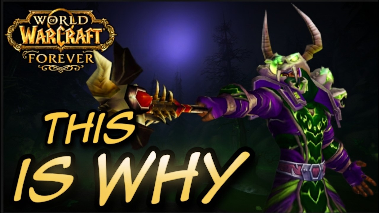 Почему вам СТОИТ играть за Чернокнижника в WoW Forever
