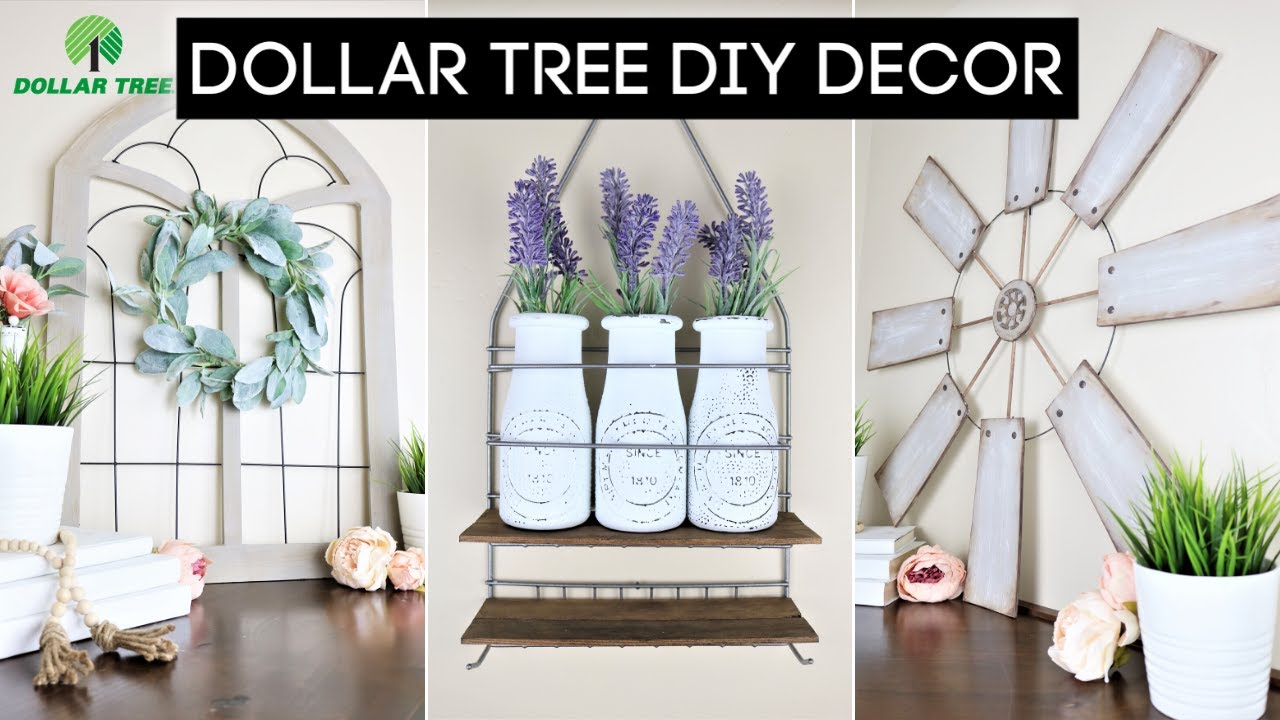 Dollar Tree DIY Farmhouse Decor 2020 *NEW*