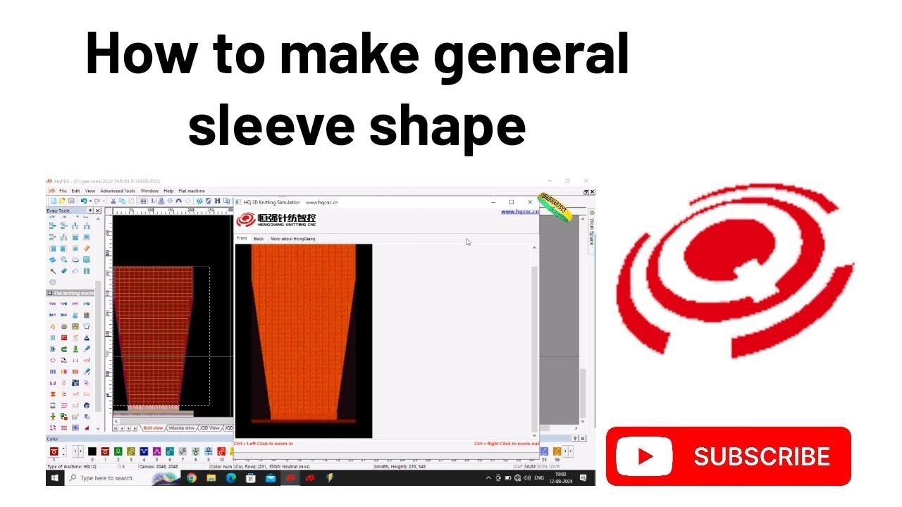 How to make sleeve || knitting tutoria || 🔥🔥#hqpds