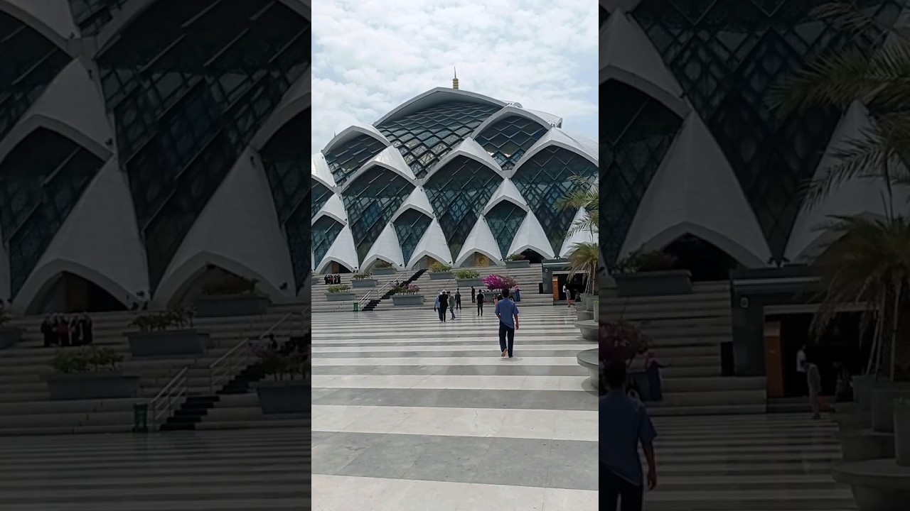 Beginilah Kemegahan Dan Keindahan Masjid Al Jabbar Bandung, Masjid Iconnya Jawa Barat