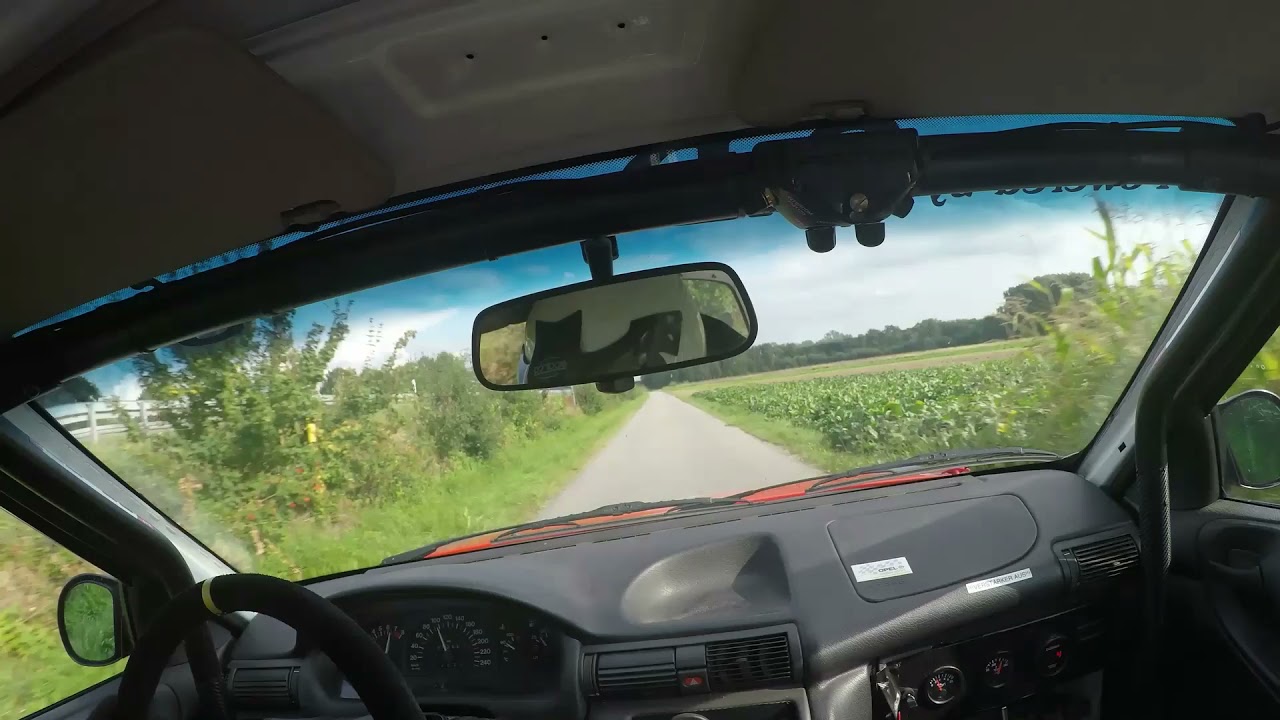 2. Rallyesprint Deggendorf 2021 WP1 Wallner/Stadler Astra GSi