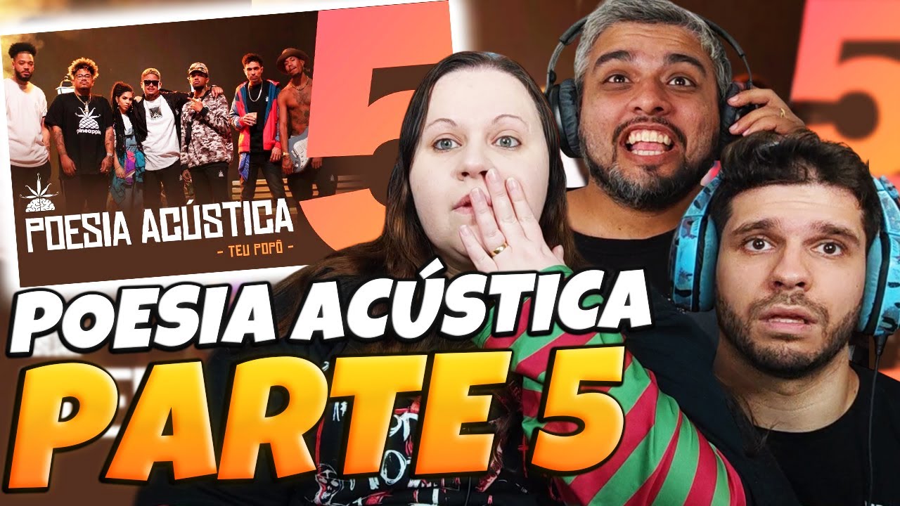 FAMÍLIA REAGE Poesia Acústica #5 -Teu Popô Remix - Hodari | Ducon |  Kayuá | Luccas Carlos | Maria