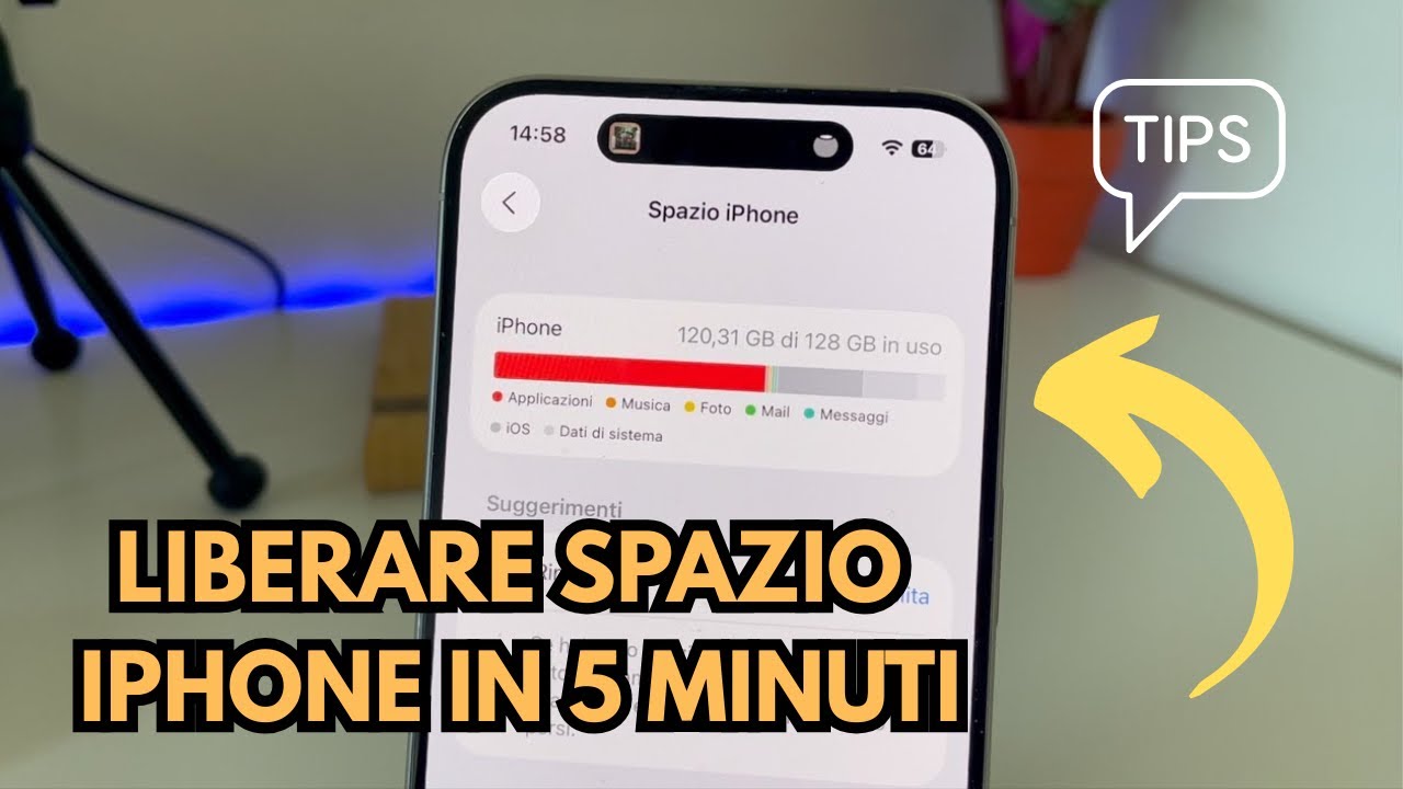 LIBERARE SPAZIO SU IPHONE IN 5 MINUTI, I TRUCCHI DA CONOSCERE! 
