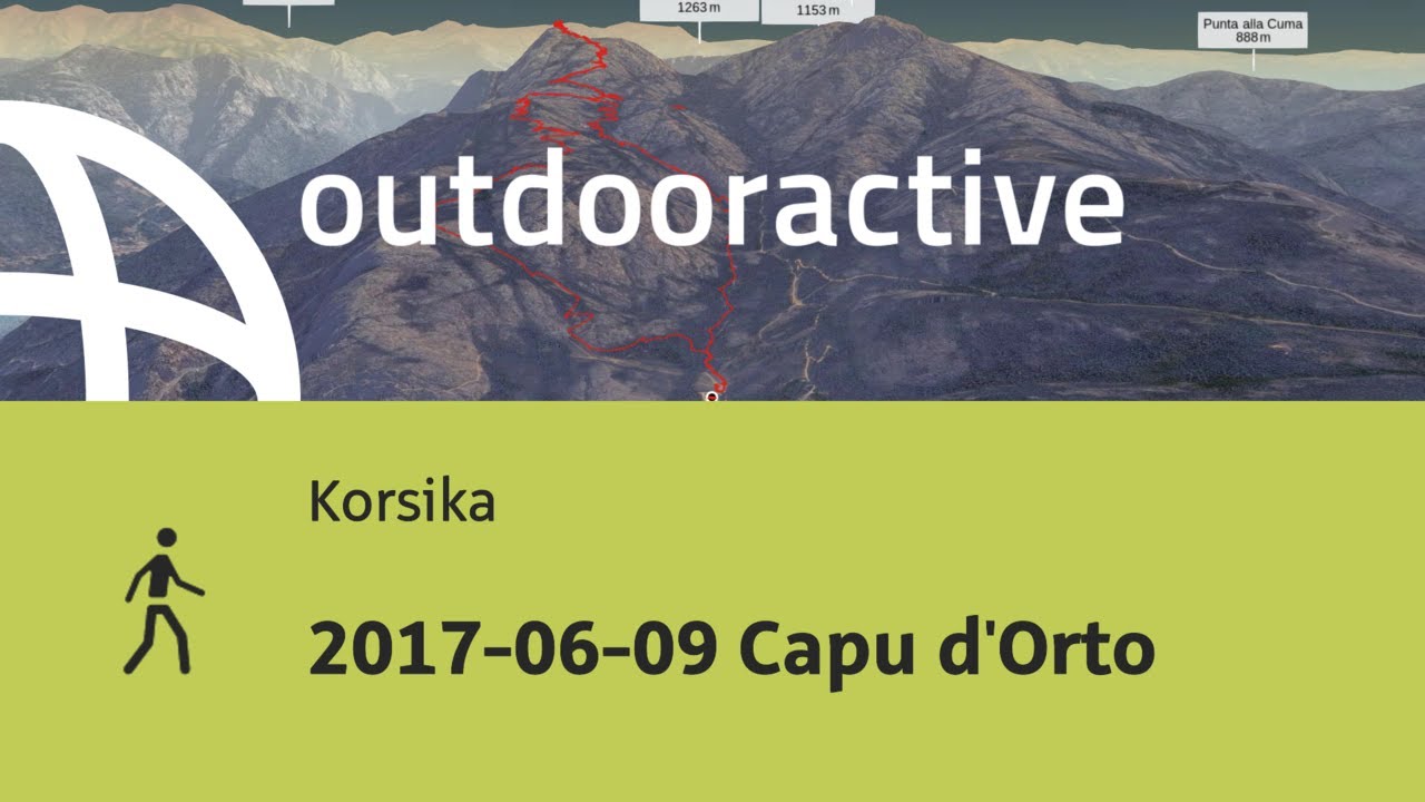 Wanderung auf Korsika: 2017-06-09 Capu d'Orto