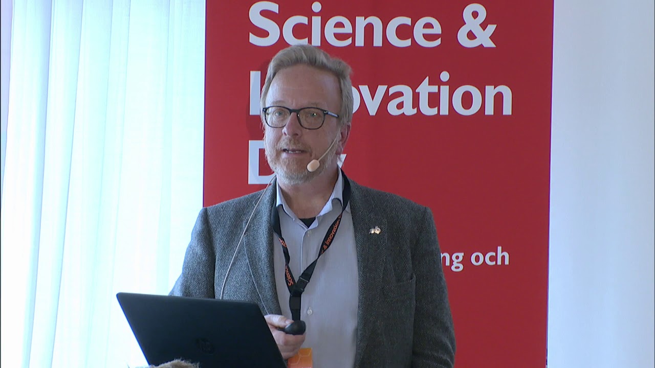 Bengt-Gunnar Jonsson, professor Mittuniversitetet at Science & Innovation Day 2019