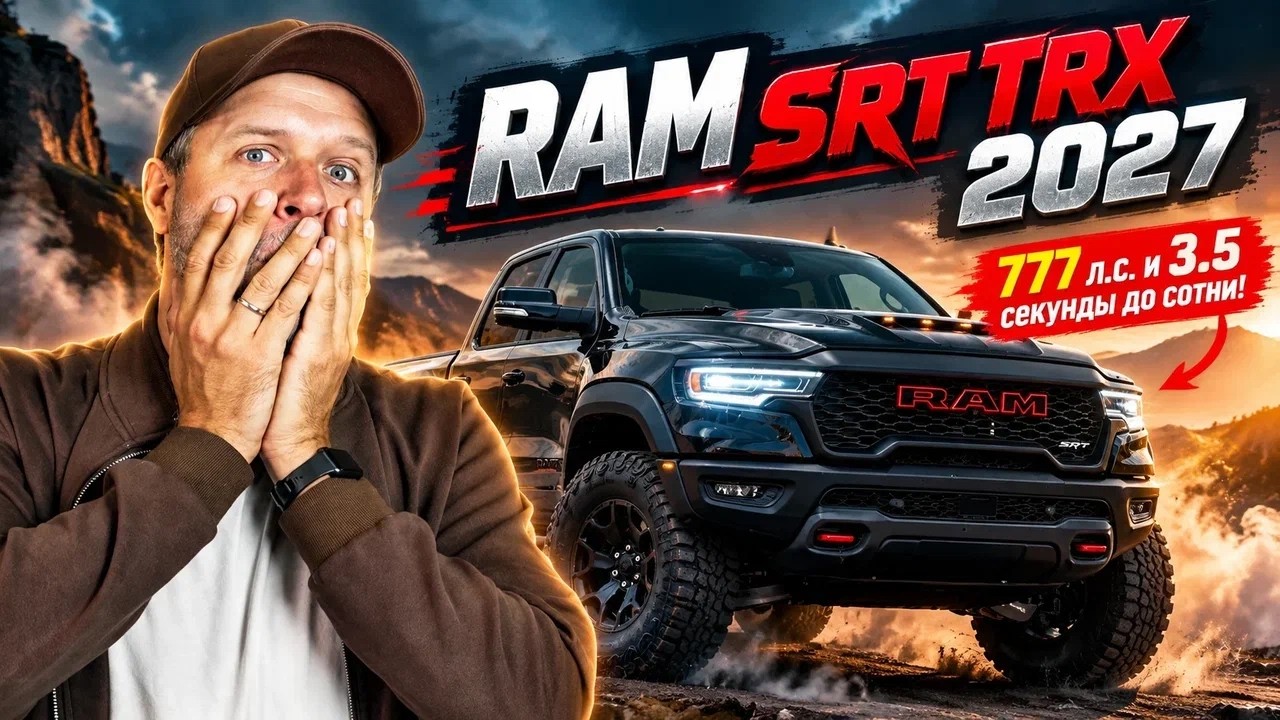 Они выпустили Монстра! Ram SRT TRX 2027