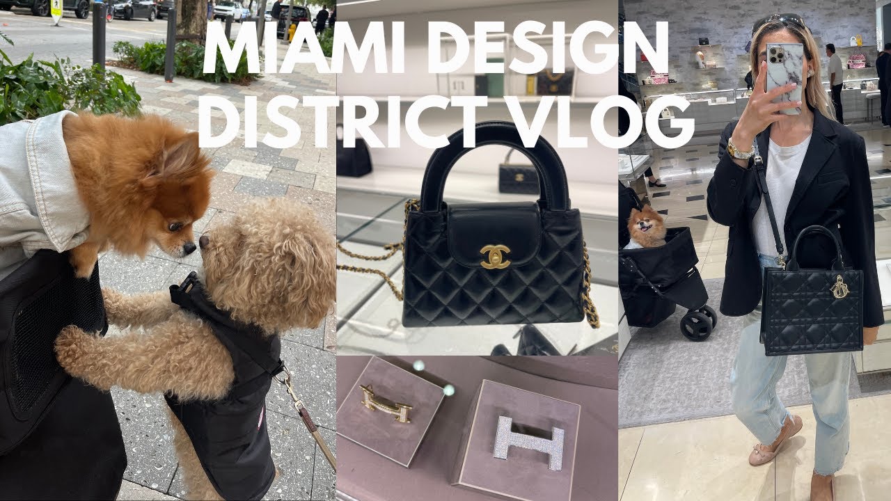Видеоблог о роскошном шопинге в дизайнерском квартале Майами | CHANEL, LV, HERMES, LOUBOUTIN ✨ 💖💕...