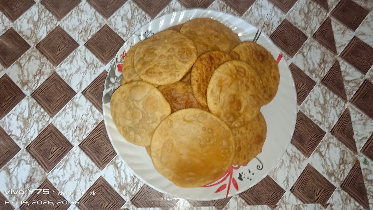 बिहारी स्टाइल Chatuka पुरी Live | गांव की फेमस चटुका पुरी रेसिपी | Desi Breakfast Recipe