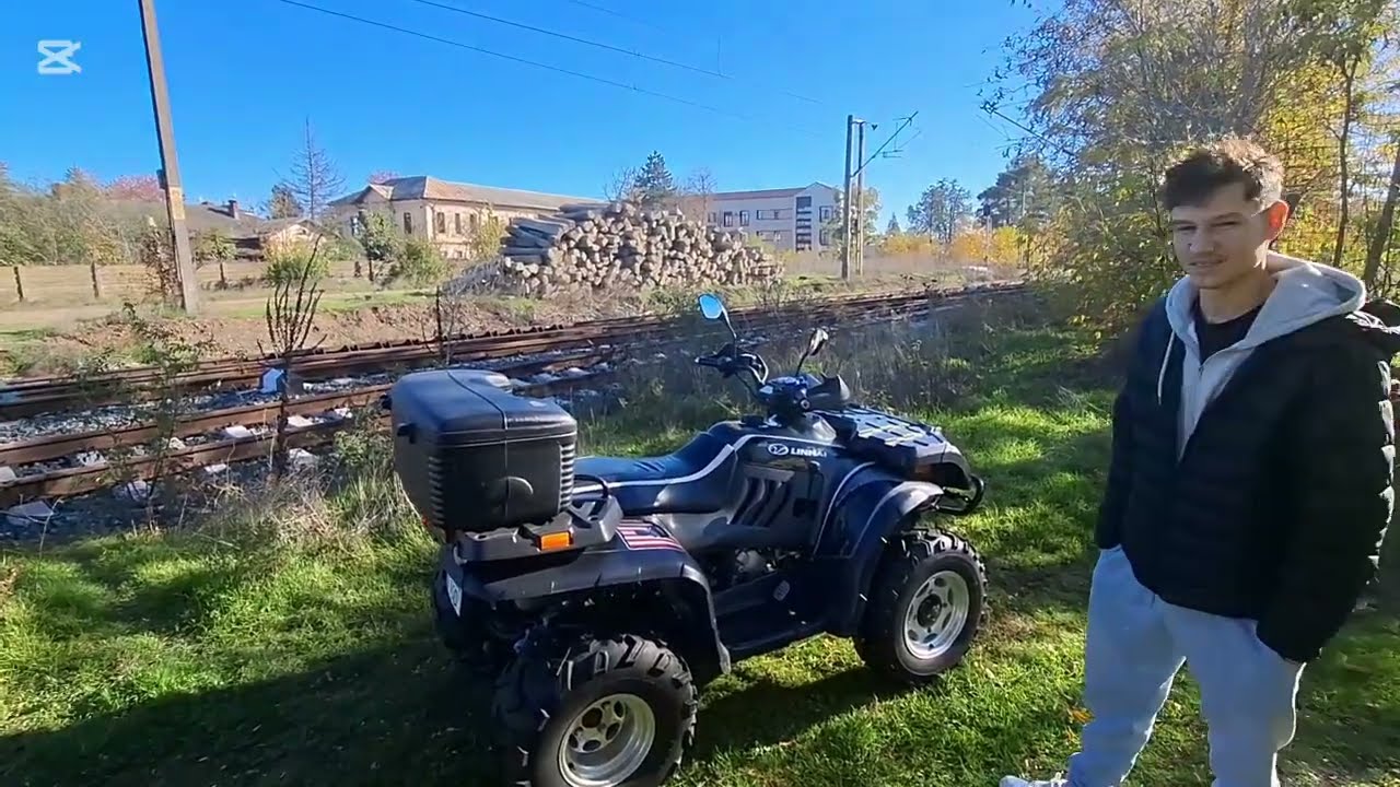Atv linhai Aniversari 300cc 4&times;4 ,plecam la peny market