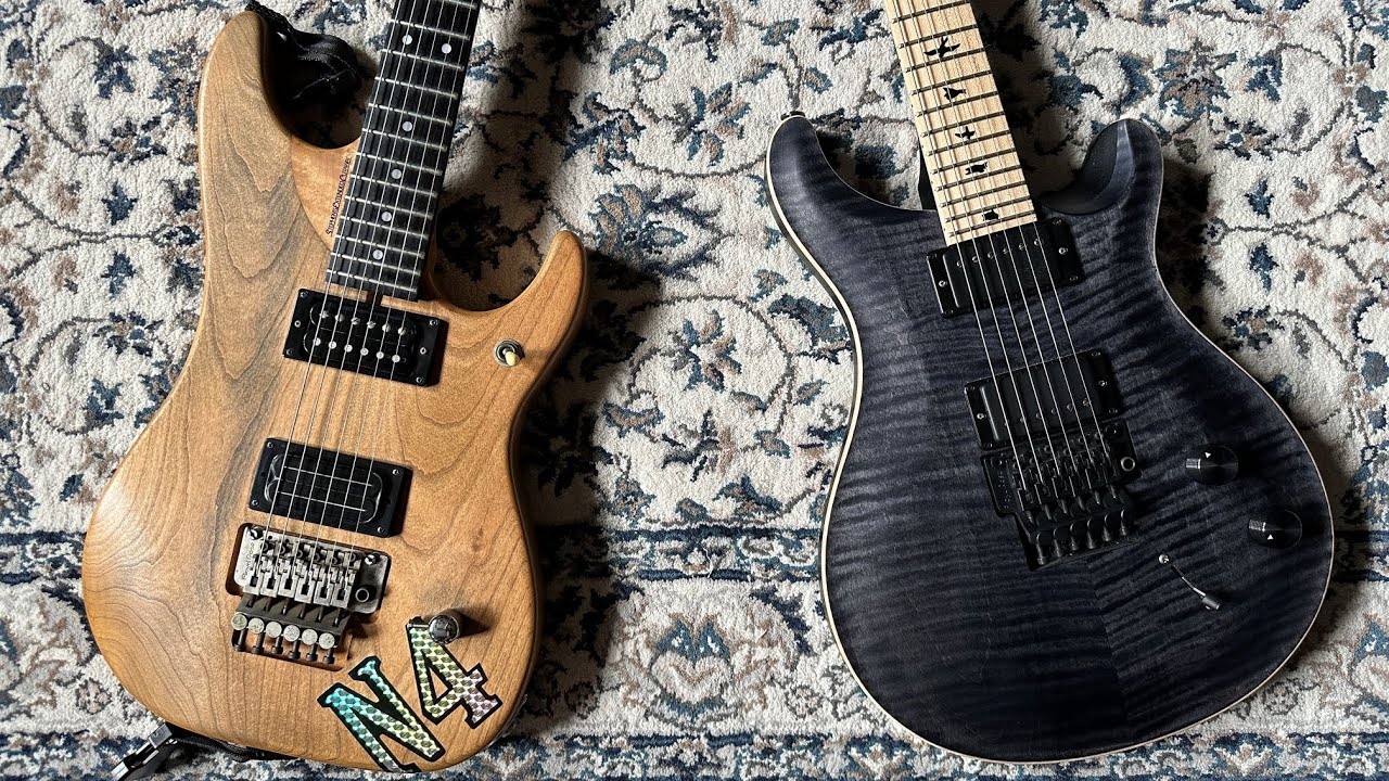 Washburn N4 Vintage vs PRS DW CE 24 &ldquo;Floyd&rdquo; Dustie Waring Signature