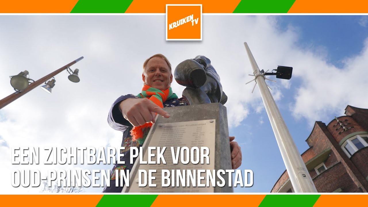 Onthulling plaquette Prinsengallerij Kruikenzeiker - KruikenTv Kruikenstad