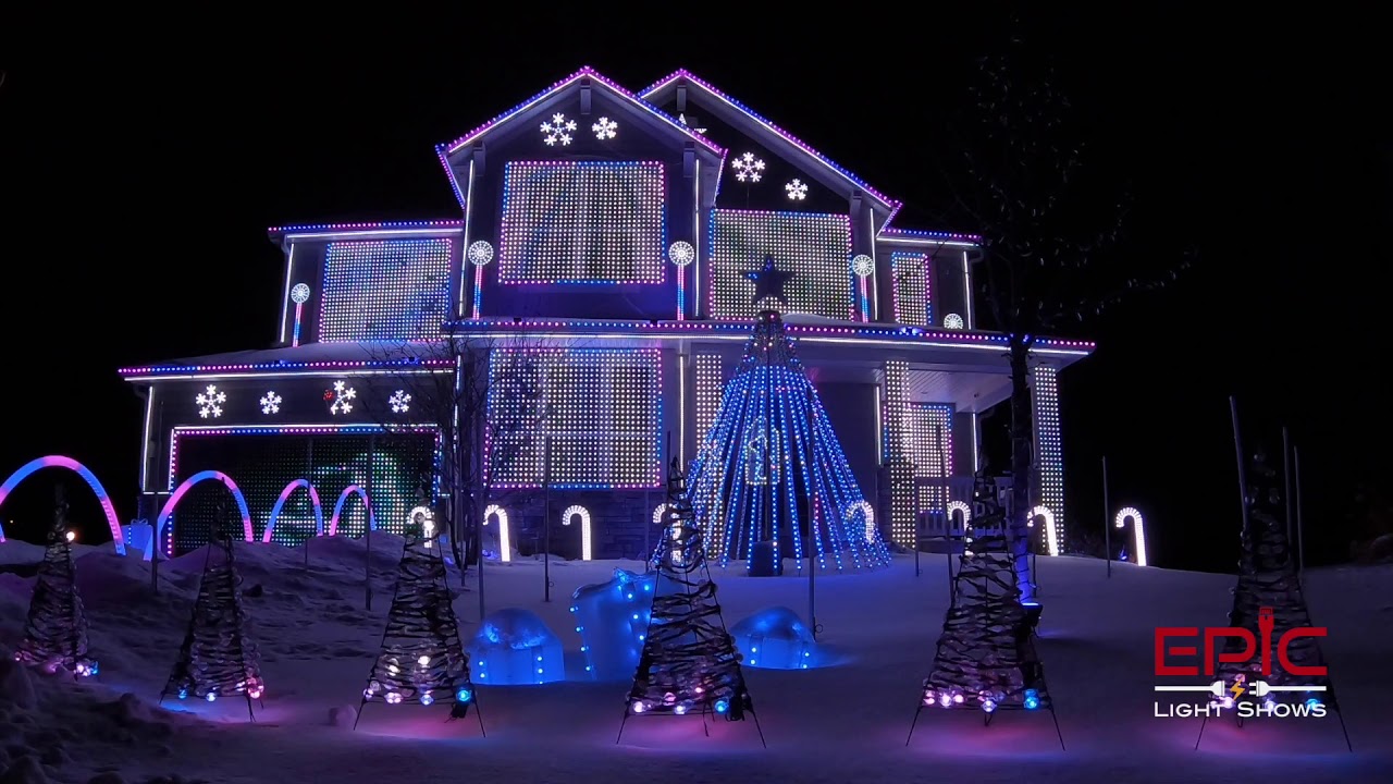 Trista Lights - Little Drummer Boy for KING & COUNTRY 2019 Christmas Light Show