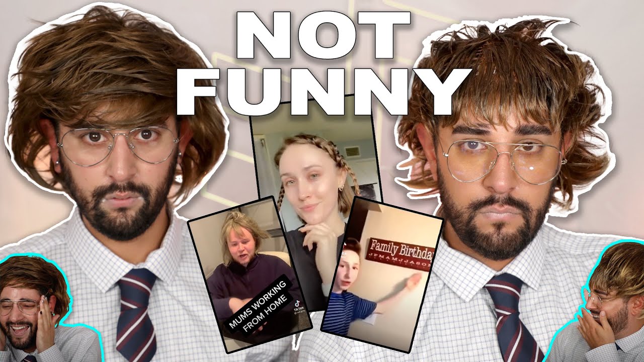 Try Not To Laugh Challenge Take 2 RE-UPLOAD 💜🖤 The Welsh Twins