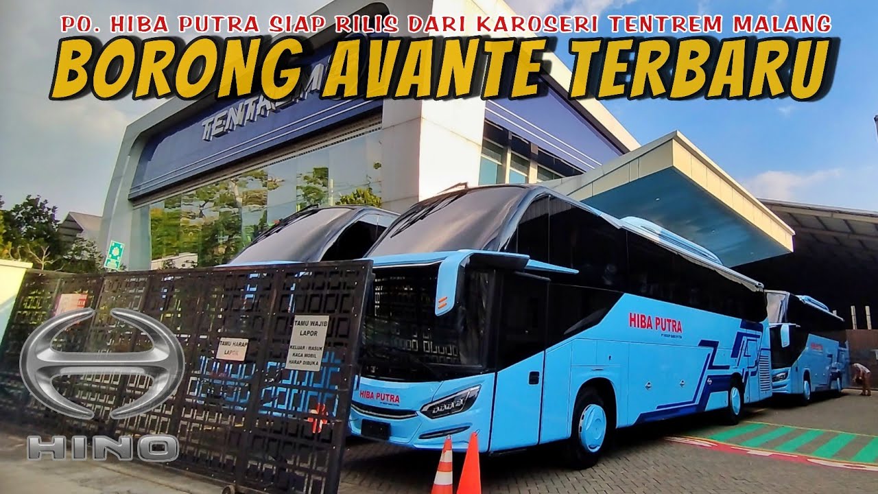AVANTE TERBARU DI BORONG‼️PO. HIBA PUTRA PERSIAPAN RILIS DARI KAROSERI TENTREM MALANG HINO RM-280