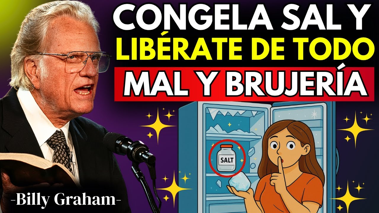 CONGELA la BRUJER&Iacute;A con SAL: El RITUAL SECRETO que DEVUELVE todo el MAL - Billy Graham