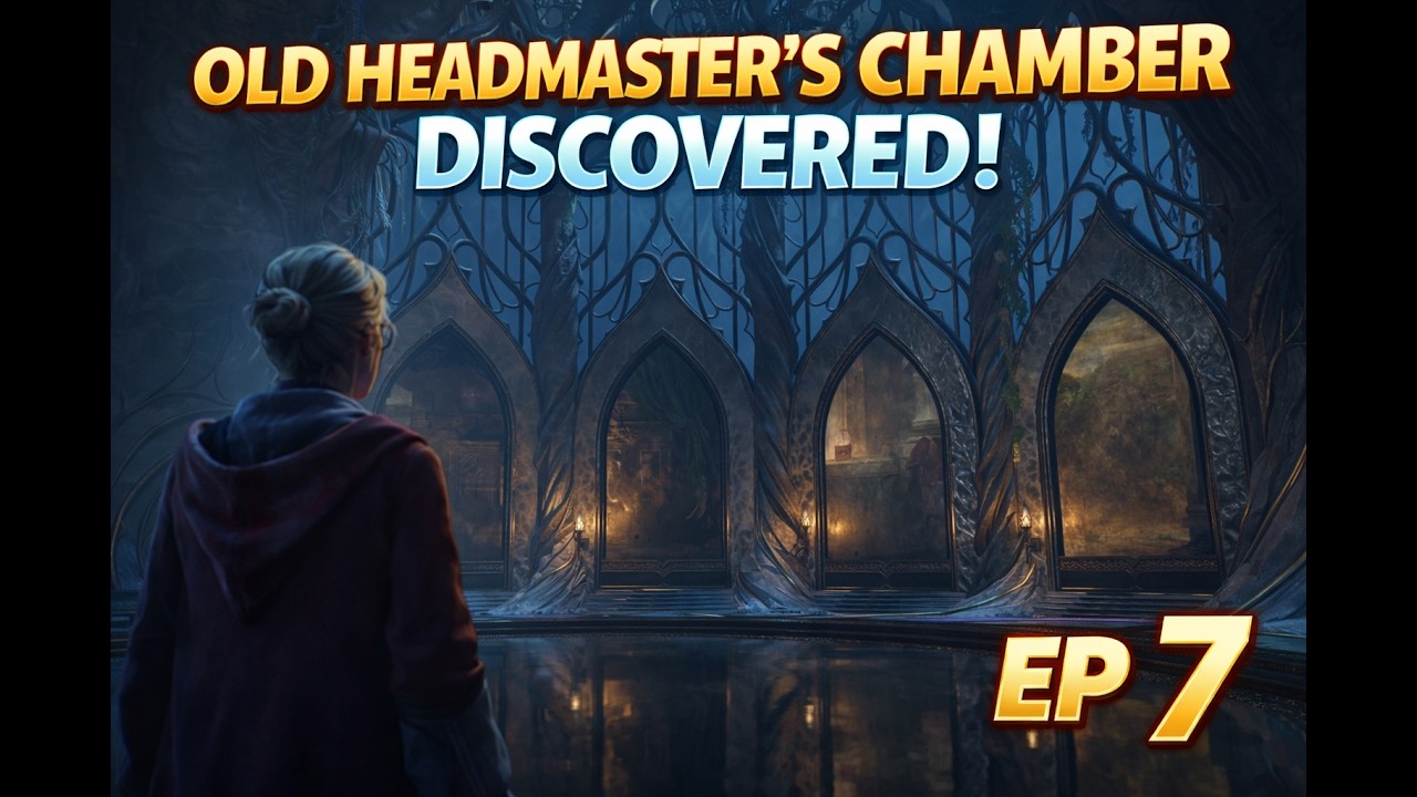 I found the Old Headmaster Chamber of Hogwarts | Hogwarts Legacy | Ep.7