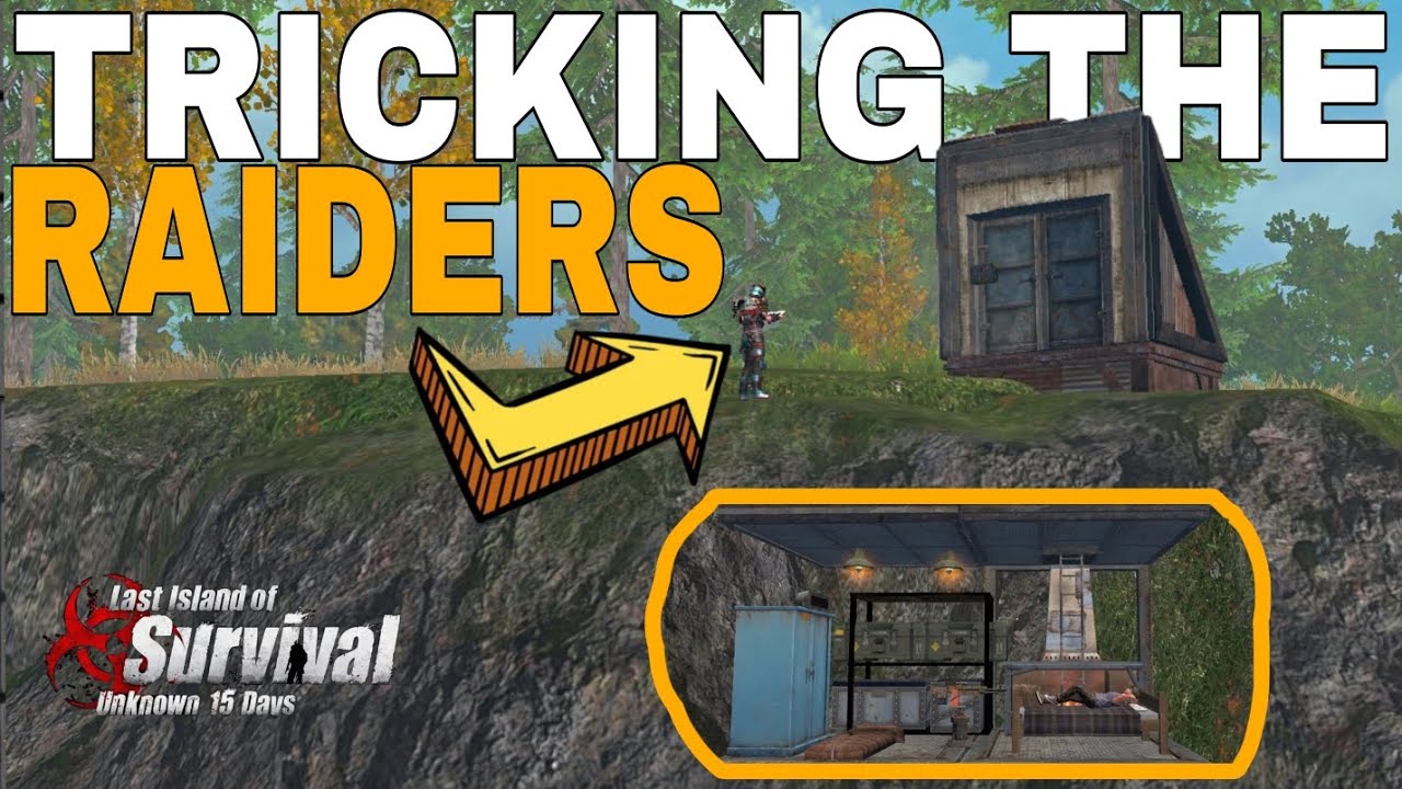 This how i bait the offline raiders Last Island of Survival