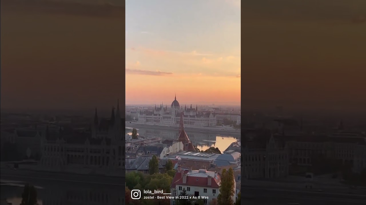 The best view of 2022 : Sunrise in Budapest