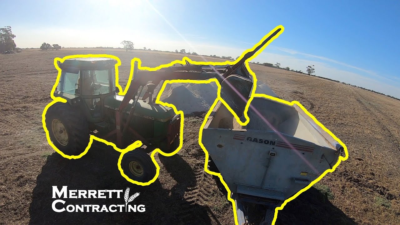 Spreading Gypsum and More AgLeader GPS!