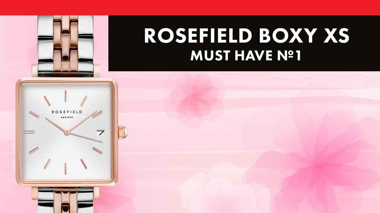 Женские часы Rosefield Boxy XS - must have №1 в вашей коллекции