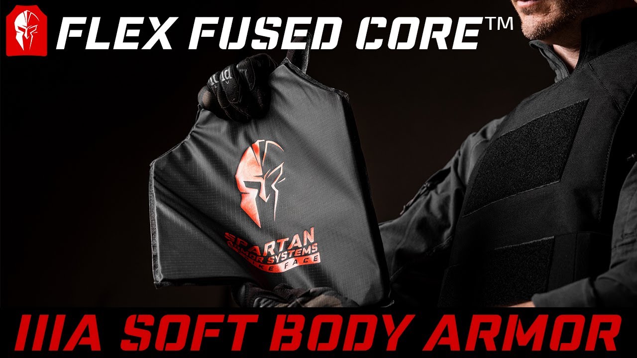 IIIA Soft Body Armor and Backpack Armor - Flex Fused Core&trade; by Spartan Armor Systems&reg;