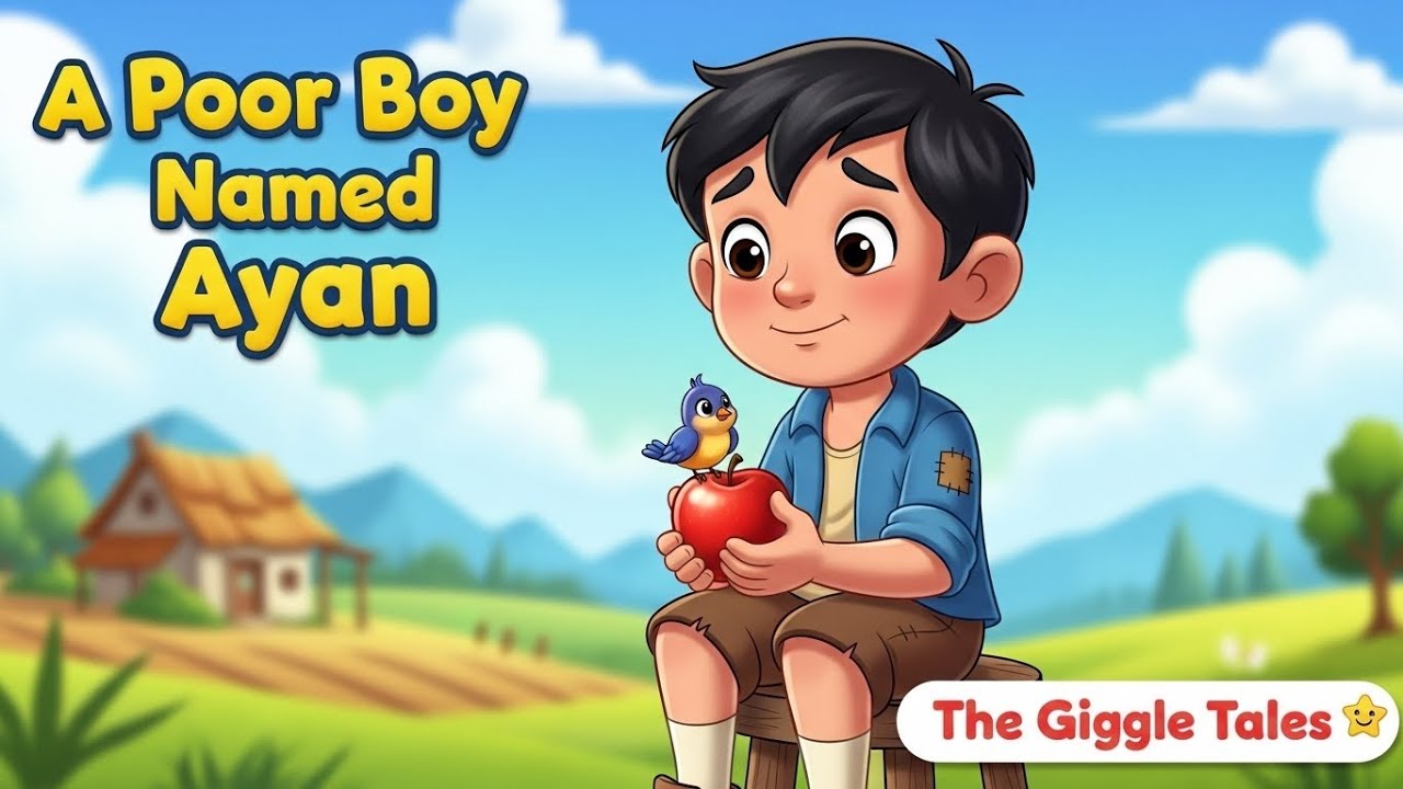 Story Of A Poor Kid Ayaan - Kids Story - English Stories - Kids Moral Stories - The Giggle Tales
