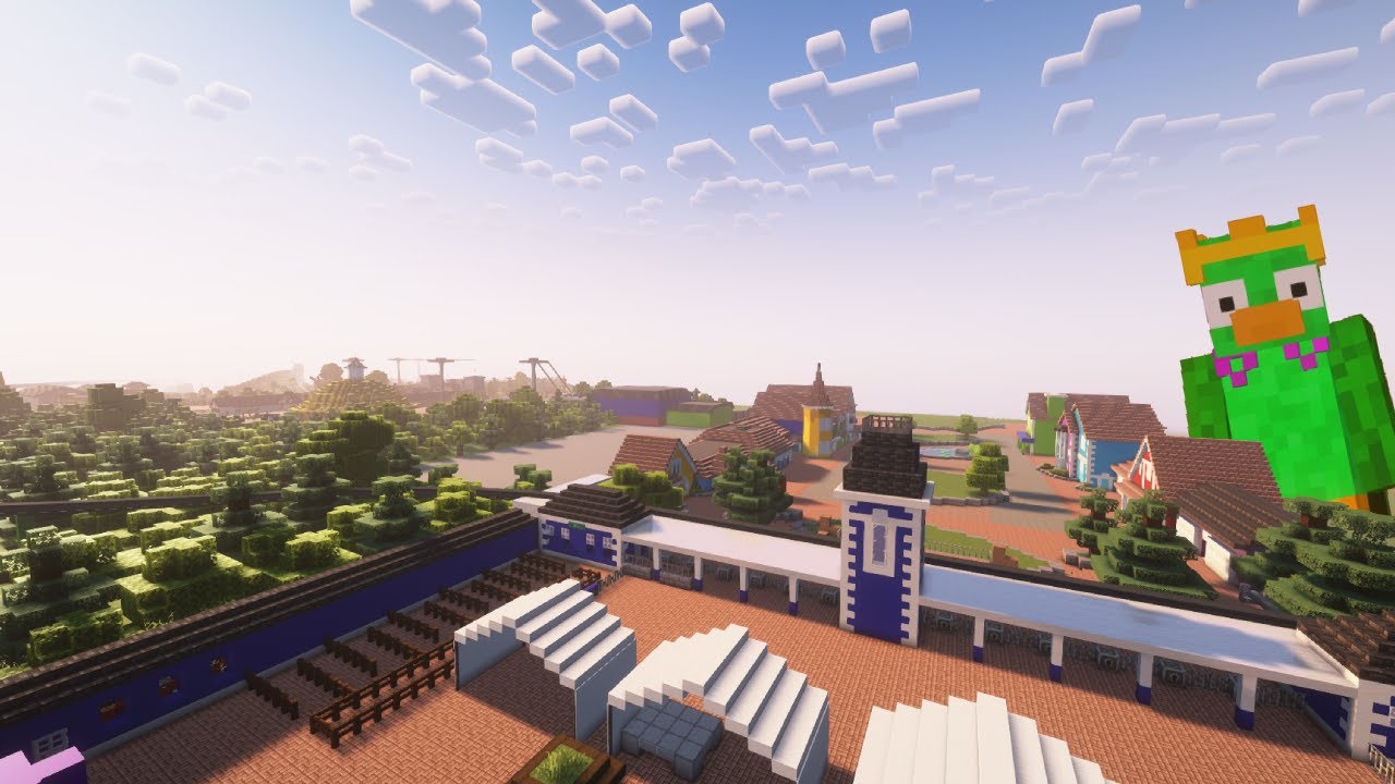 TOWERS STREET & TRANSPORT :: Alton Towers in the Create Mod
