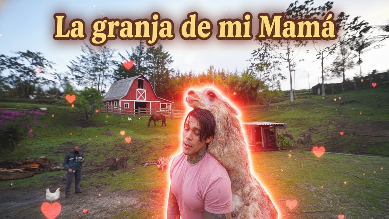 Así es la increíble granja de la mamá de Yeferson Cossio: llena de animales