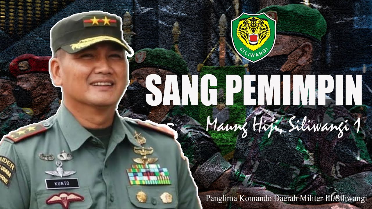 PANGDAM III/SILIWANGI | MAYJEN TNI KUNTO ARIEF WIBOWO, S. I. P