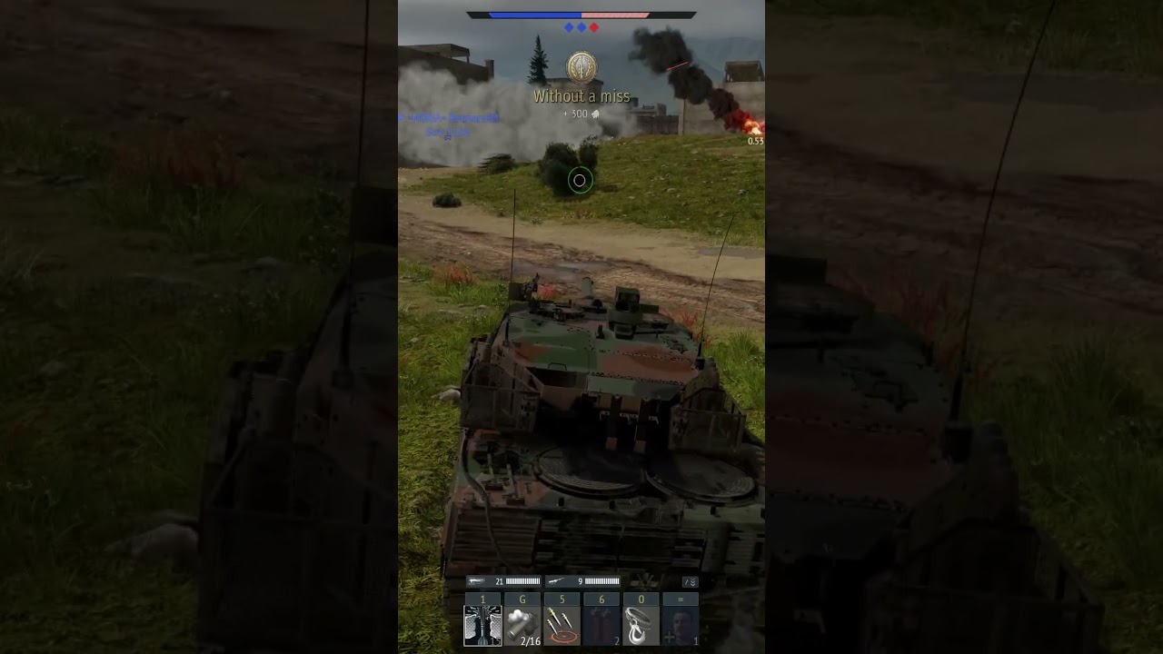 Leopard 2A6 in a conflict against Russian Tank T90 &T80 #warthunder #ukraine #ukrainewar #leopard2a5
