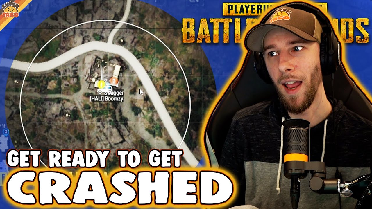 Get Ready to Get Crashed, Boys ft. Swagger, Boom, & Halifax - chocoTaco PUBG Erangel Squads Game