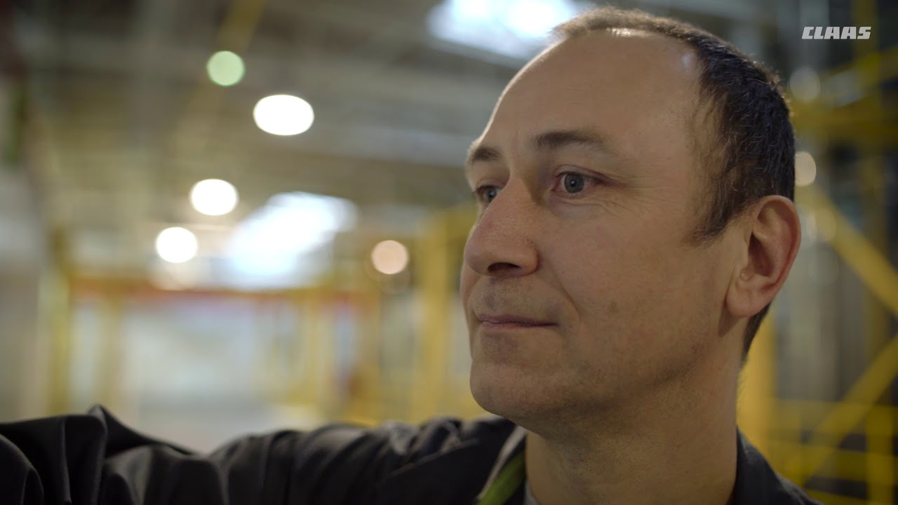 CLAAS Tractors. Making of. Lackieranlage.