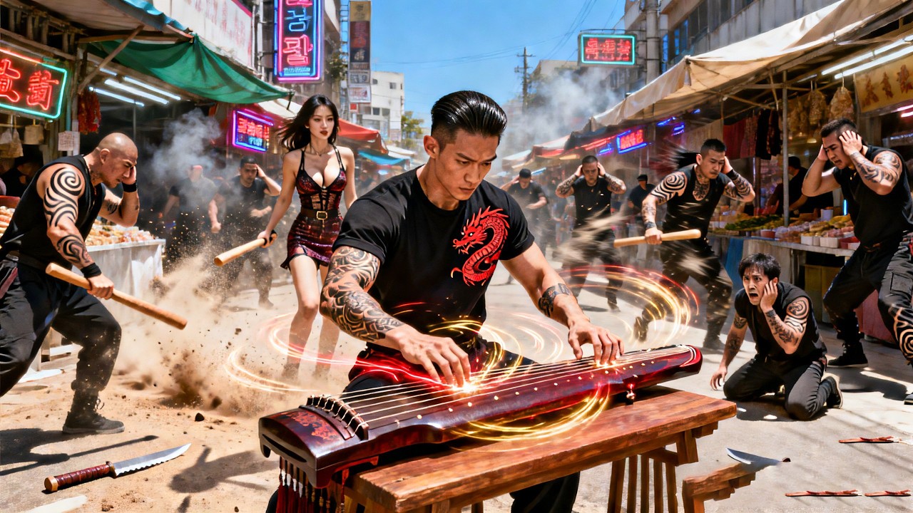 Tên Ăn Mày Bị 10 Đại Cao Thủ Vây Đánh Giữa Phố, Không Ngờ Một Khúc Cầm Vang Lên Khiến Cả Đám Tan Nát