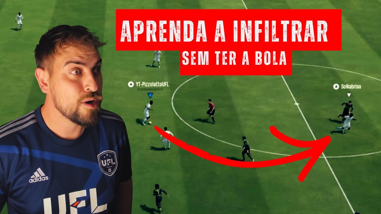 APRENDA a Fazer o Seu Jogador Infiltrar ou Se Aproximar Sem a Bola no UFL. #ufl #uflgame #uflgaming