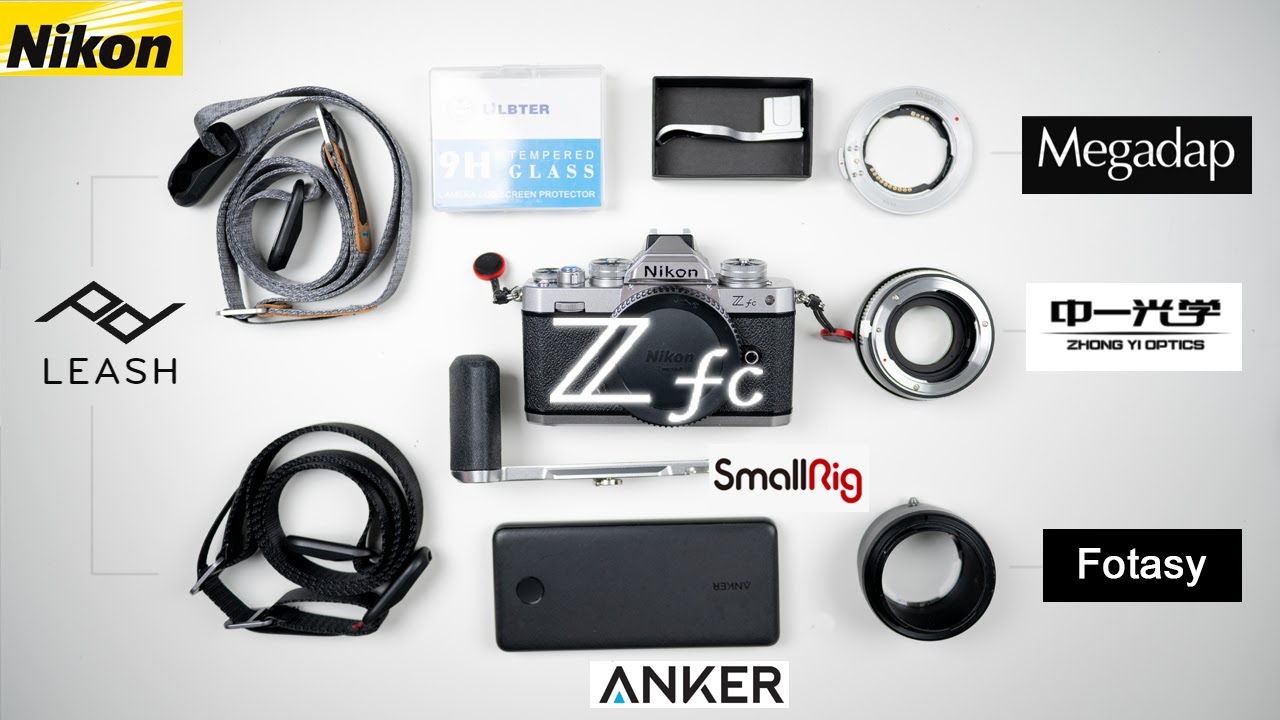 Лучшие аксессуары для Nikon Z fc! — Peak Design, Megadap, Zhong Yi Optics, Anker, SmallRig, Fotasy