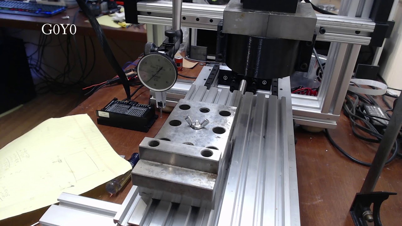 CNC Y Axis Backlash getting close