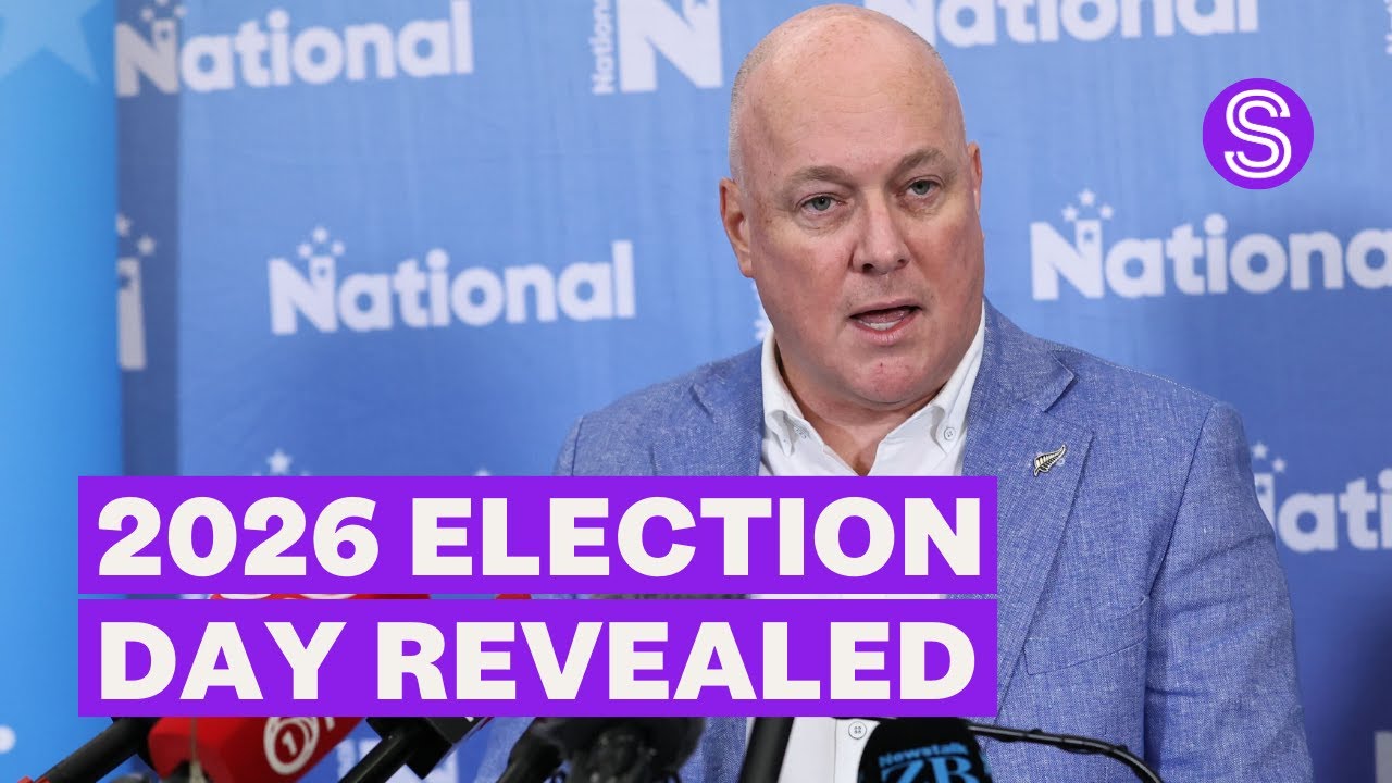 PM Luxon announces 2026 election date | Stuff.co.nz