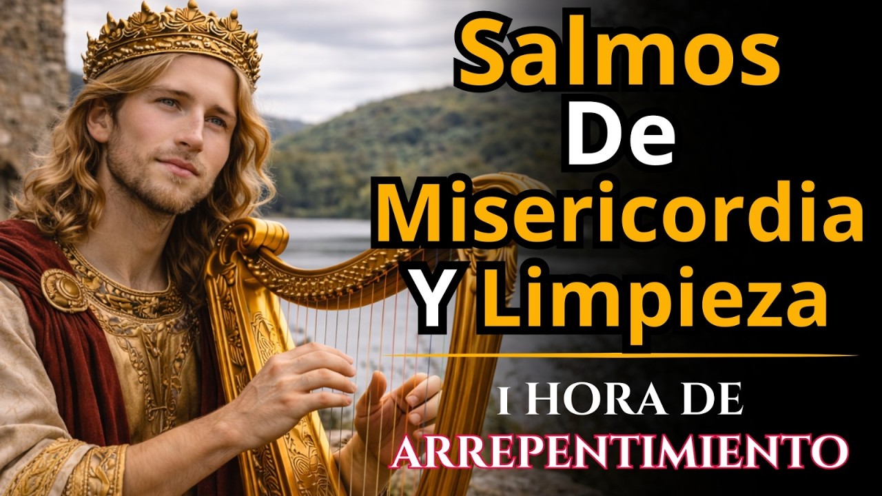 SALMOS PARA PEDIR PERDÓN A DIOS | Salmos que David Cantaba Con Poder #salmos #músicahebrea