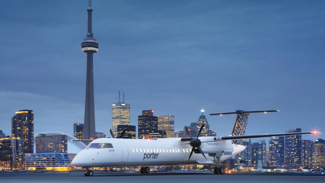 A Tour of Billy Bishop Airport in Downtown Toronto and a Ferry Ride and Tunnel Walk