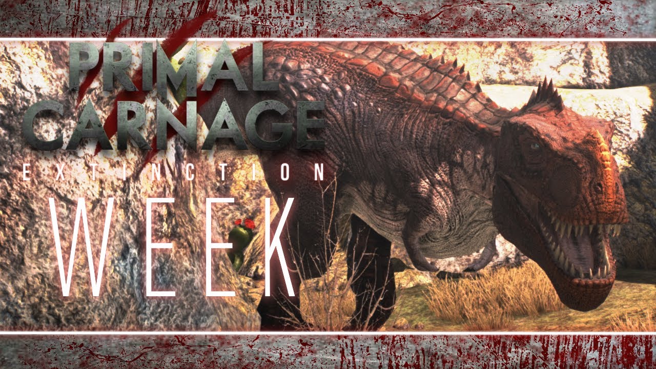 PRIMAL CARNAGE: EXTINCTION WEEK - Raptor/Tyrannen Woche & Co | PC | GERMAN | 60 FPS | 1080 HD