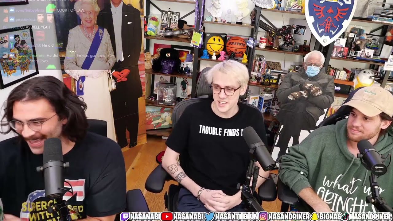 SuperMega on Hasan's Stream 8/20/22