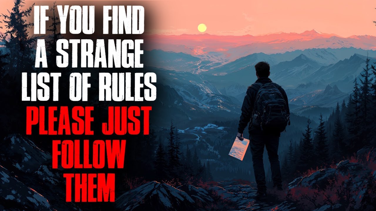 If You Find a Strange List of Rules, Please Follow Them.