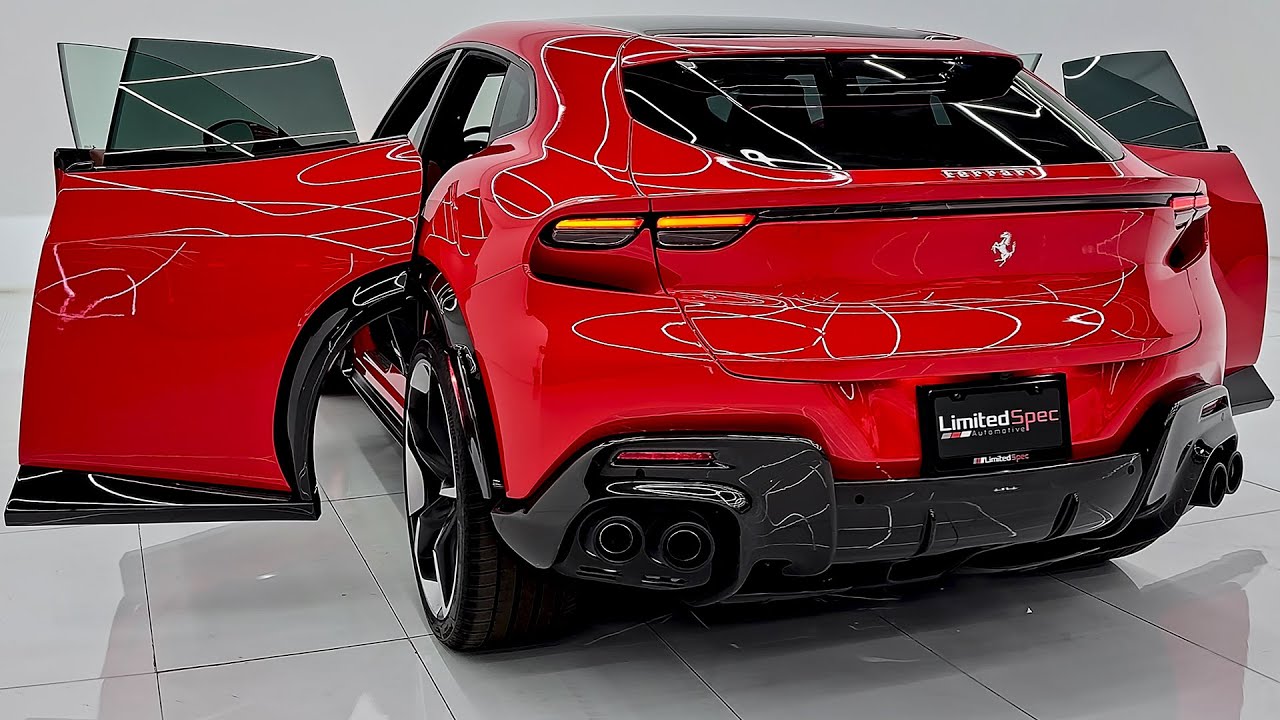 Ferrari Purosangue (2025) — первый внедорожник «Гарцующей лошади»!