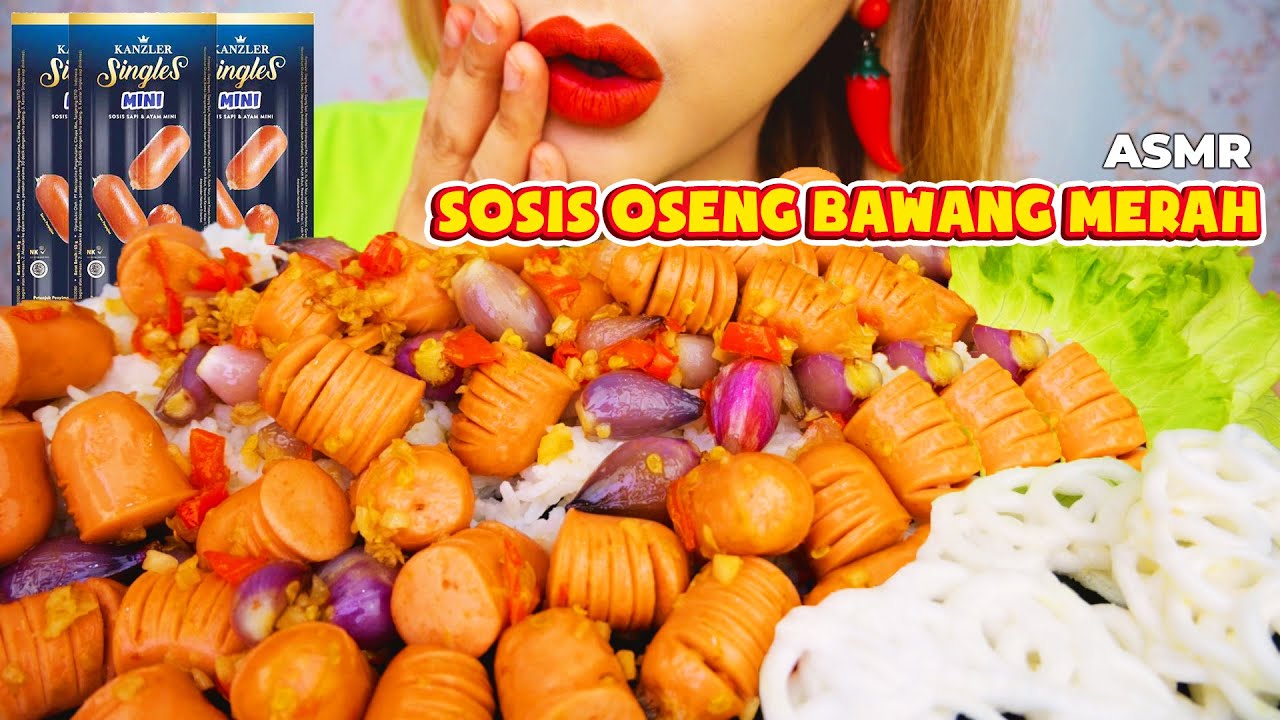 YANG DITUNGGU😍 ASMR MASAK SOSIS OSENG BAWANG MERAH VIRAL‼️ | ASMR Indonesia