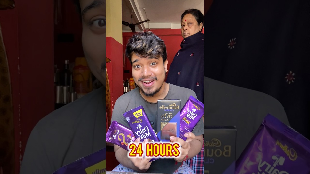 Eating Only Chocolate for 24 Hours 🍫 