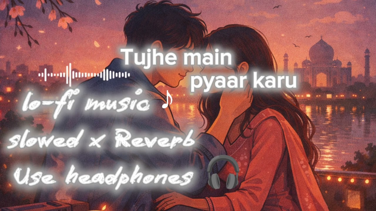 Tujhe Main Pyaar Karu 💞 | Lo-fi Romantic Slowed & Reverb | Midnight Love Vibes 🌙