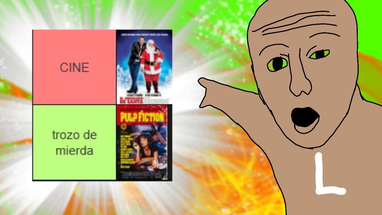 Tier list de todo lo visto en 2025 por lopeznikito