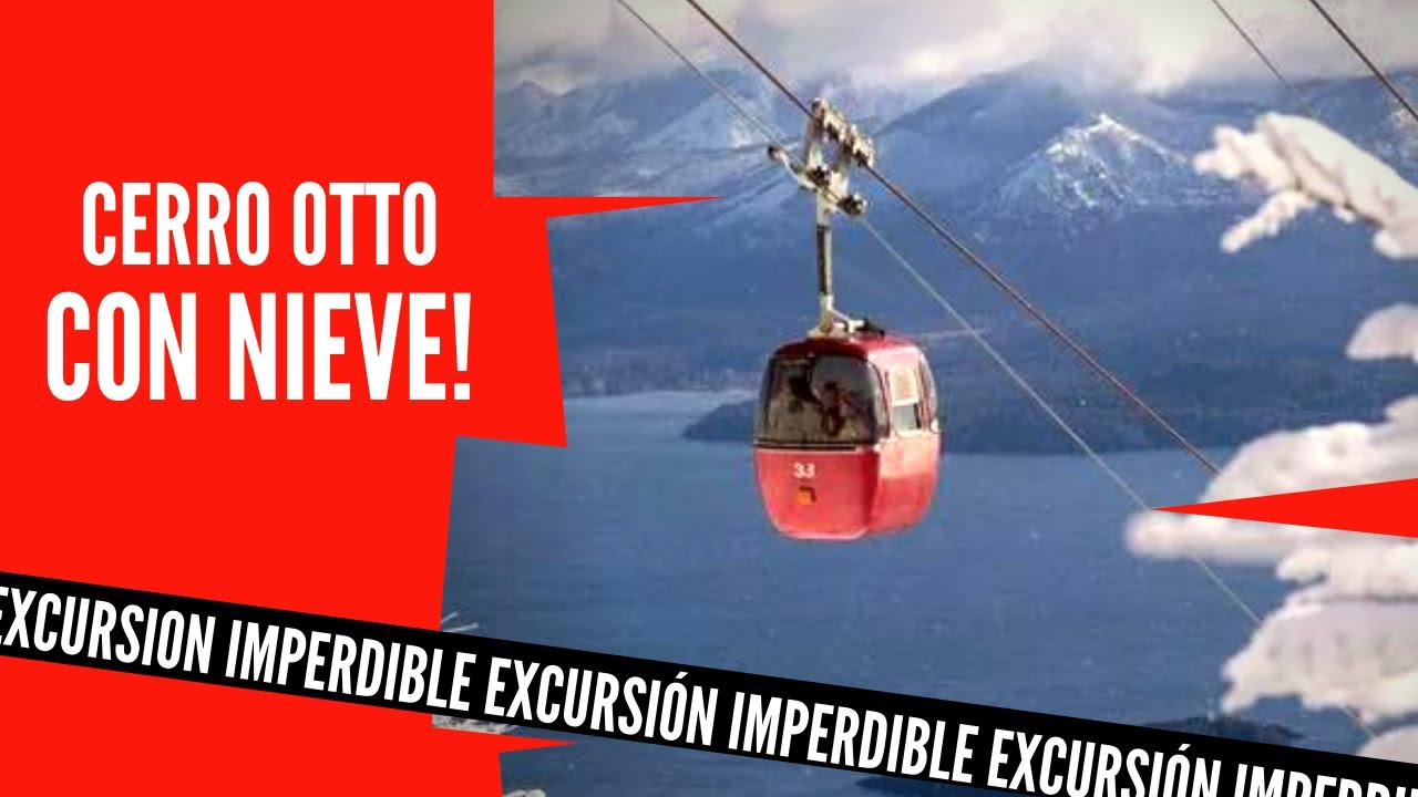 🔴 &iquest;C&oacute;mo es la CONFITERIA GIRATORIA y el TELEFERICO del CERRO OTTO en Bariloche? &iexcl;Con nieve!