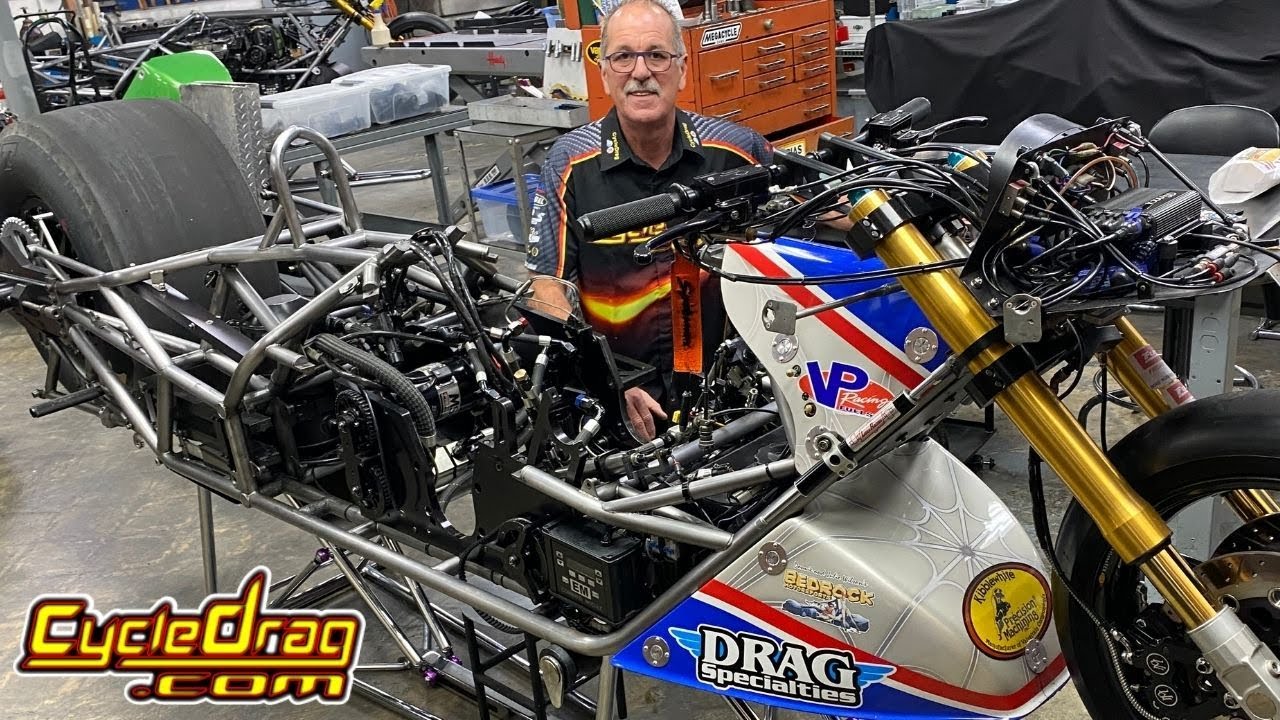 SECRETS of WORLD’S FASTEST TOP FUEL MOTORCYCLE!