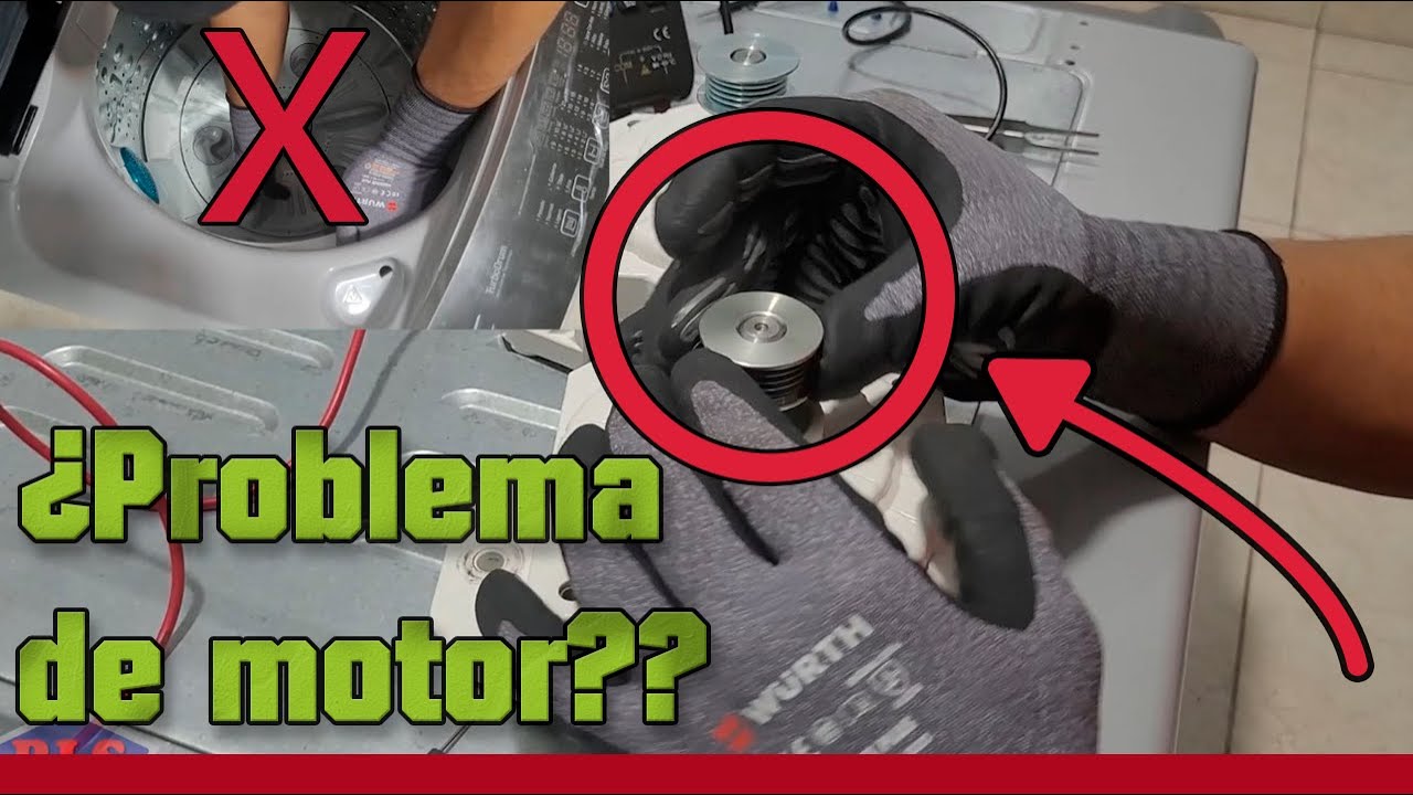 Lavadora LG Inverter error LE - ¿Cómo diagnosticar?